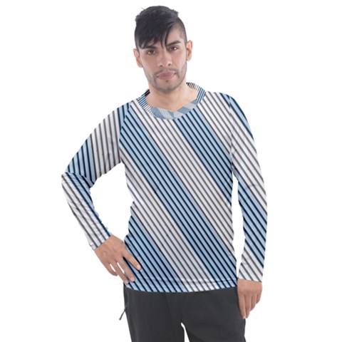 Lines Men s Pique Long Sleeve Tee by nateshop