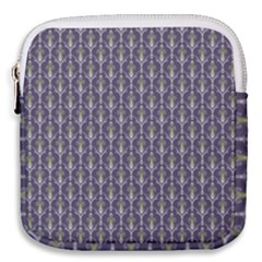 Seamless-pattern Gray Mini Square Pouch by nateshop