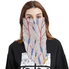 Floral Branches Plant Drawing Face Covering Bandana (triangle) by artworkshop