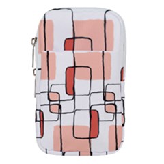 Abstract Seamless Pattern Art Waist Pouch (small) by Sapixe