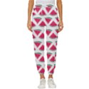 Illustration Watermelon Fruit-food Melon Cropped Drawstring Pants View1