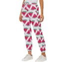 Illustration Watermelon Fruit-food Melon Cropped Drawstring Pants View2