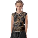 Dragon Pentagram Kids  Raglan Cap Sleeve Tee View1