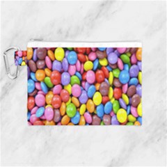 Candy Canvas Cosmetic Bag (medium) by nateshop