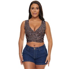 Coffee-beans Women s Sleeveless Wrap Top by nateshop
