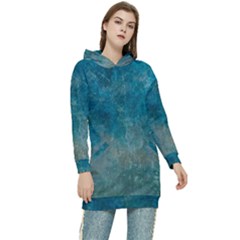  Pattern Design Texture Women s Long Oversized Pullover Hoodie by artworkshop