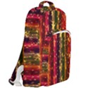 Background Stars Pattern Wallpaper Christmas Double Compartment Backpack View2