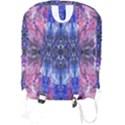 Magenta on cobalt Full Print Backpack View2