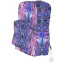 Magenta on cobalt Full Print Backpack View3