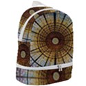 Barcelona Stained Glass Window Zip Bottom Backpack View2