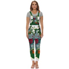 Armor Japan Maple Leaves Samurai Women s Pinafore Overalls Jumpsuit by Amaryn4rt