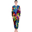 Blobs Dots Abstract Art Waves OnePiece Jumpsuit (Ladies) View1