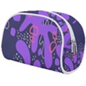 Abstract Background Shapes Banner Make Up Case (Medium) View2