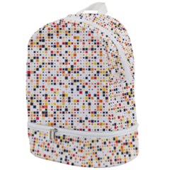 Art Pattern Design Wallpaper Zip Bottom Backpack by Amaryn4rt