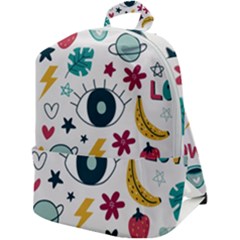 Wallpaper Background Cute Design Zip Up Backpack by Amaryn4rt