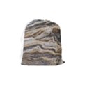 Texture Marble Abstract Pattern Drawstring Pouch (Medium) View2