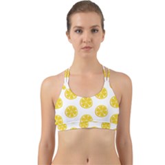 Fruit Food Juicy Organic Yellow Back Web Sports Bra by Wegoenart