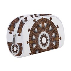 Gear Clockwork Decorative Fancy Make Up Case (small) by Wegoenart