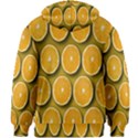 Orange Slices Cross Sections Pattern Kids  Zipper Hoodie Without Drawstring View2