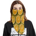 Orange Slices Cross Sections Pattern Face Covering Bandana (Triangle) View1