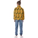 Orange Slices Cross Sections Pattern Kids  Half Zip Hoodie View2