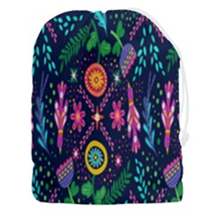 Pattern Nature Design  Drawstring Pouch (3xl) by artworkshop
