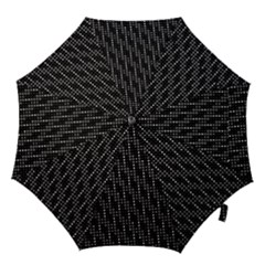 Illustration  Dots Dot Geometric Pattern Digital Art Hook Handle Umbrellas (large) by Wegoenart