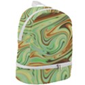 Art Background Abstract Pattern Texture Zip Bottom Backpack View2