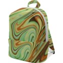 Art Background Abstract Pattern Texture Zip Up Backpack View1