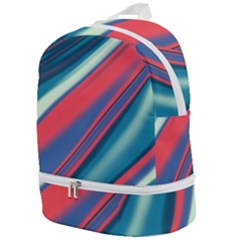 Illustration Background Abstract Pattern Texture Zip Bottom Backpack by Wegoenart