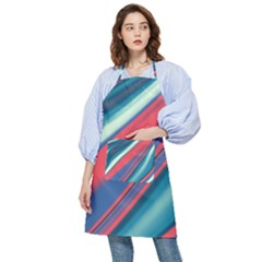 Illustration Background Abstract Pattern Texture Pocket Apron by Wegoenart