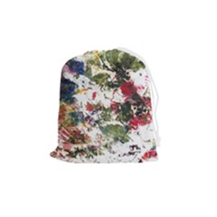 Art Creativity Painting Abstract Drawstring Pouch (medium) by Wegoenart
