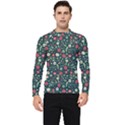 Flowering-branches-seamless-pattern Men s Long Sleeve Rash Guard View1