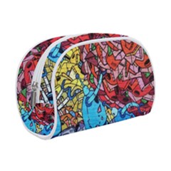 Graffiti-wall-mural-painting-arts Make Up Case (small) by Simbadda