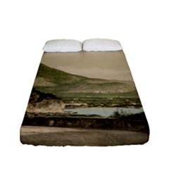 Ponale Road, Garda, Italy  Fitted Sheet (full/ Double Size) by ConteMonfrey