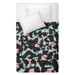 Blue And Pink Jaguar Dots Leopard Black And White Leopard Print Jaguar Dots Duvet Cover Double Side (single Size) by ConteMonfrey