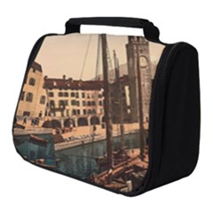  The Harbor, Riva, Lake Garda, Italy 1890-1900 Full Print Travel Pouch (small) by ConteMonfrey