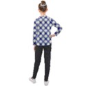 Background Pattern Texture Design Kids  Long Mesh Tee View2