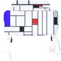Illustration Geometric Abstract Plates Mosaic Full Print Backpack View4