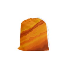 Abstract Painting Background Art Drawstring Pouch (small) by Wegoenart