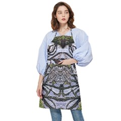 Liberty Inspired Embroidery Iv Pocket Apron by kaleidomarblingart