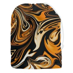 Illustration Abstract Pattern Modern Art Design Fantasy Surreal Drawstring Pouch (3xl) by Wegoenart