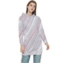 Illustration Marble Texture Marble Painting Stone Women s Long Oversized Pullover Hoodie View1