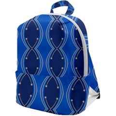 Illustration Pattern Background Wallpaper Zip Up Backpack by Wegoenart
