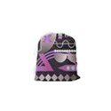 Illustration Background Abstract Geometric Drawstring Pouch (XS) View2