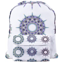 Illustration Pattern Geometric Art Dividers Digital Art Giant Full Print Backpack by Wegoenart
