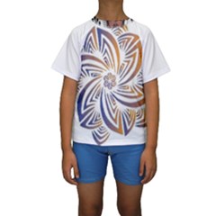  Kids  Short Sleeve Swimwear by imanmulyana
