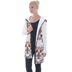 Im Fourth Dimension Colour 43 Longline Hooded Cardigan by imanmulyana