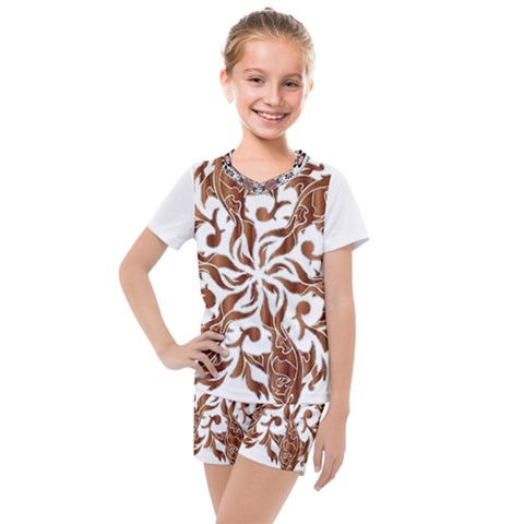 Im Fourth Dimension Colour 44 Kids  Mesh Tee And Shorts Set by imanmulyana