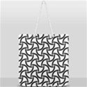Background Monochrome Geometric Full Print Rope Handle Tote (Large) View2
